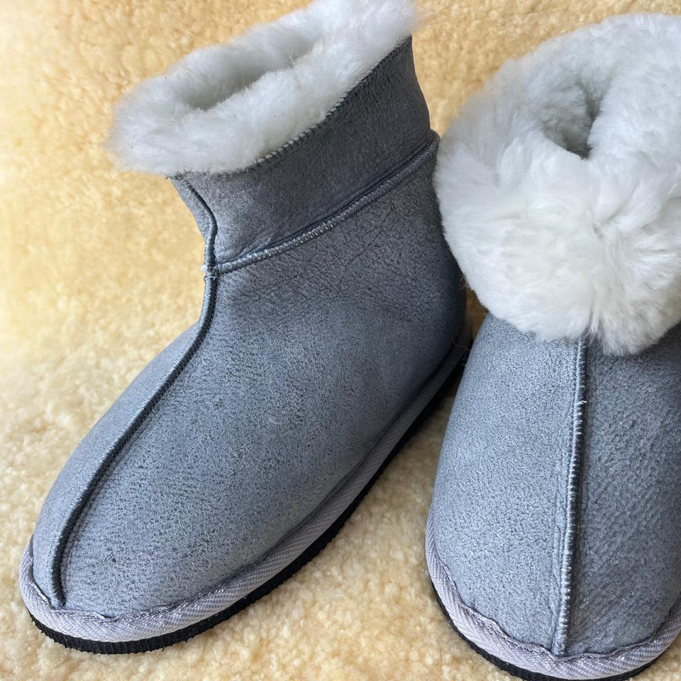 Oskava Sheepskin Slip Ons - No Top Binding