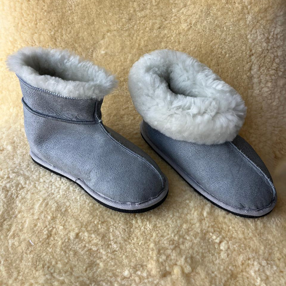 Oskava Sheepskin Slip Ons - No Top Binding